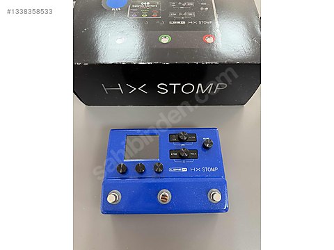 Hx stomp limited blue edition (ilk gelen alır acil) - Prosesör ve
