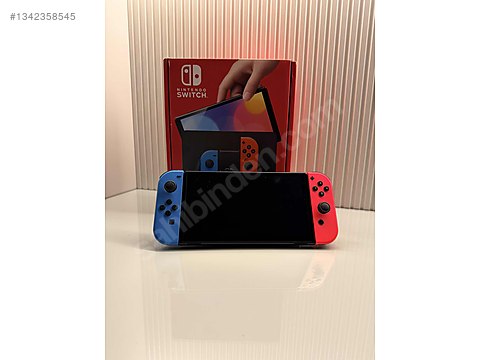 Nintendo Switch OLED 64GB Temiz Orjinal Çantalı + 2 oyun on