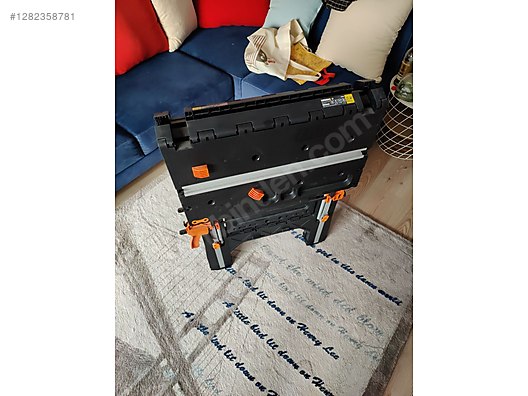 Worx wx051 çok fonksiyonlu katlanabilir çalışma tezgâhı + 2 adet - İkinci El Çalışma Tezgahı ve El Aletleri sahibinden.com'da