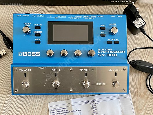 Boss SY-300 Synth Processor Guitar Synthesizer - Prosesör ve Diğer