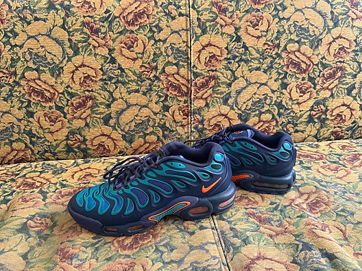 Nike Air Max Plus Drift TN Navy Teal Orange 44 Numara Kutulu
