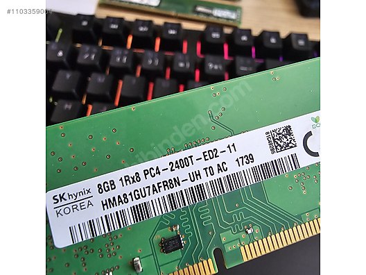 SK Hynix 8gb 2400T ED2 ECC Server Sunucu Ram 1Rx8 HMA81GU7AFR8N at