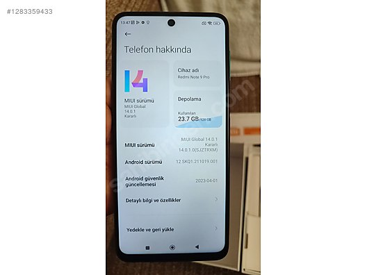 Used & Brand New Items / Cell Phones & Accessories / Cell Phones / Xiaomi / Redmi Note 9 Pro