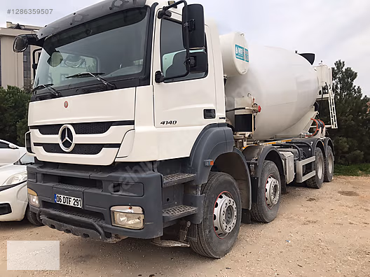 TEMİZ,BAKIMLI 12 M3 SIFIR İMER KAZANLI MERDECES 4140 FATURALI #1286359507