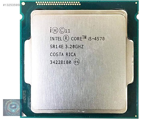 Intel i5-4570 7個 10505 4570S 4590　ジャンク INTEL CORE İ5-4570 İŞLEMCİ sahibinden.comda - 1325359581