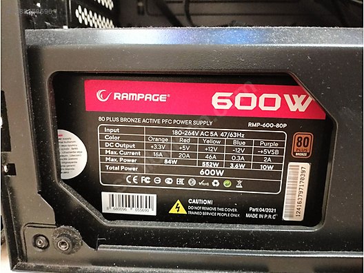 Used & Brand New Items / Computers / Desktops / Desktop Components / Power Supplies