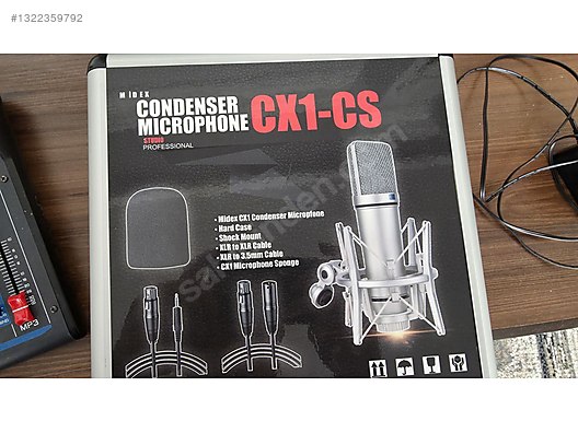 Midex MDX-45S Ses Kartlı Mikser + Midex CX1 Mikrofon ve Çantası