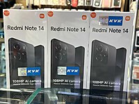 2 YIL GARANTİLİ REDMİ NOTE 14 256 GB MAVİ #1278359991