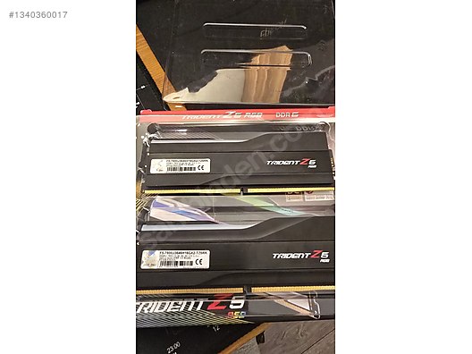 Trident Z5 RGB DDR 5 7800 MHz RAM sahibinden.comda - 1340360017