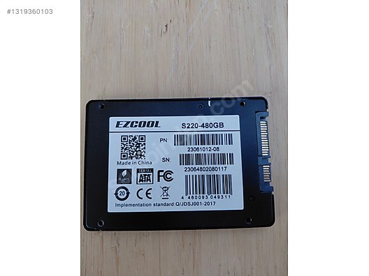 ezcool 480gb ssd sahibinden.comda - 1319360103