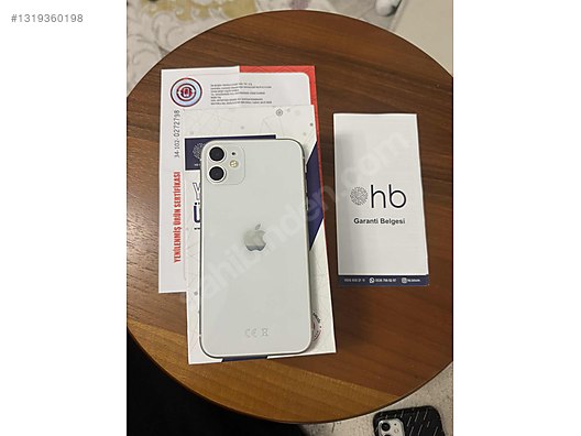 Apple / iPhone 11 / Pili 94 çiziksiz vuruksuz temiz iPhone 11