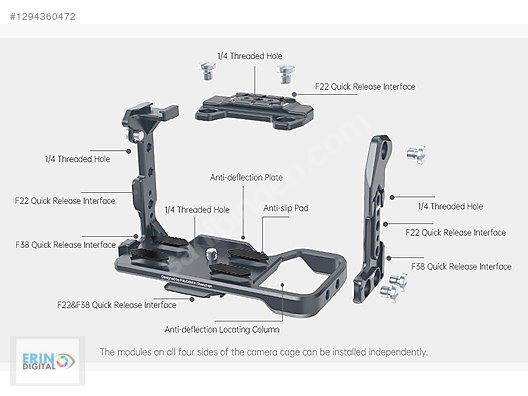 Falcam Rig Falcam FX3/FX30 Video Rig Kit (F22/F38) - SIFIR - ERİNDİGİTAL'DE ...
