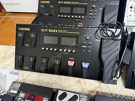 Boss gt 100 - Prosesör ve Diğer Enstrüman Yan Ekipmanları