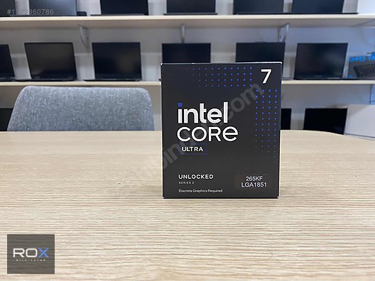 İNTEL CORE ULTRA 7 265KF SRCQU X446N521 İŞLEMCİ SIFIR KAPALI
