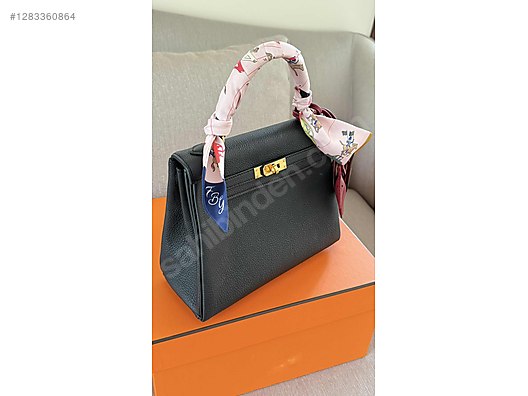 Hermes Kelly 25 Togo gold aksesuar orijinal - Hermes Askılı Çanta Modelleri sahibinden.com'da