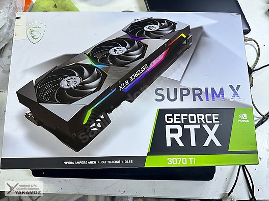 MSI GeForce RTX 3070 Ti SUPRIM X中古美品 MSI GeForce RTX 3070 Ti SUPRIM X 8GB 256Bit GDDR6X PCI-Express x16