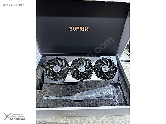 MSI GEFORCE RTX 3070 TI SUPRIM X 8GB GDDR6X 256bit NVIDIA