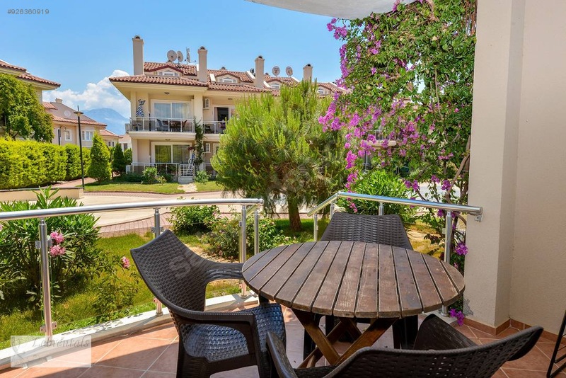 Sunset Beach Club Fethiye, Çalış Plajı kiralık 1+1 daire Günlük