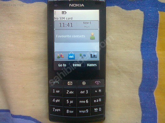 Used & Brand New Items / Cell Phones & Accessories / Cell Phones / Nokia / X3-02 Touch and Type