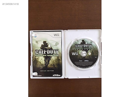 Nintendo Wii Call of Duty Modern Warfare Reflex Edition on