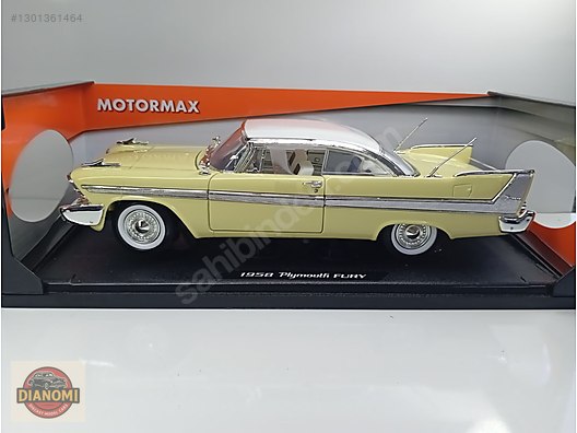 1:18 motor max/ 1958 PLYMOUTH FURY on sahibinden.com - 1301361464