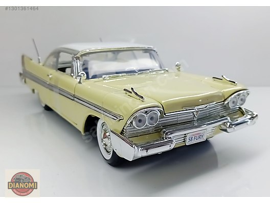 1:18 motor max/ 1958 PLYMOUTH FURY on sahibinden.com - 1301361464