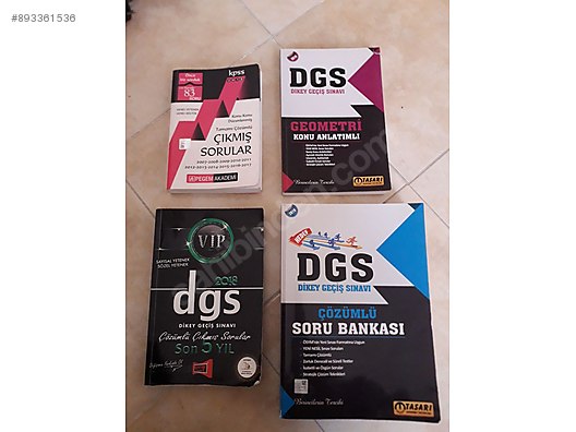 Dgs Kpss Cozumlu Soru Bankasi Toplu Kitap Ve Dergi Satislari Sahibinden Com Da 893361536