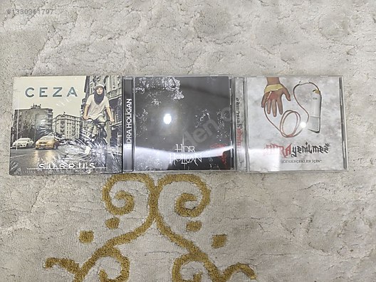 Ceza, Hidra Albüm Seti 3lü CD(hidraimzalı) - Müzik CD leri