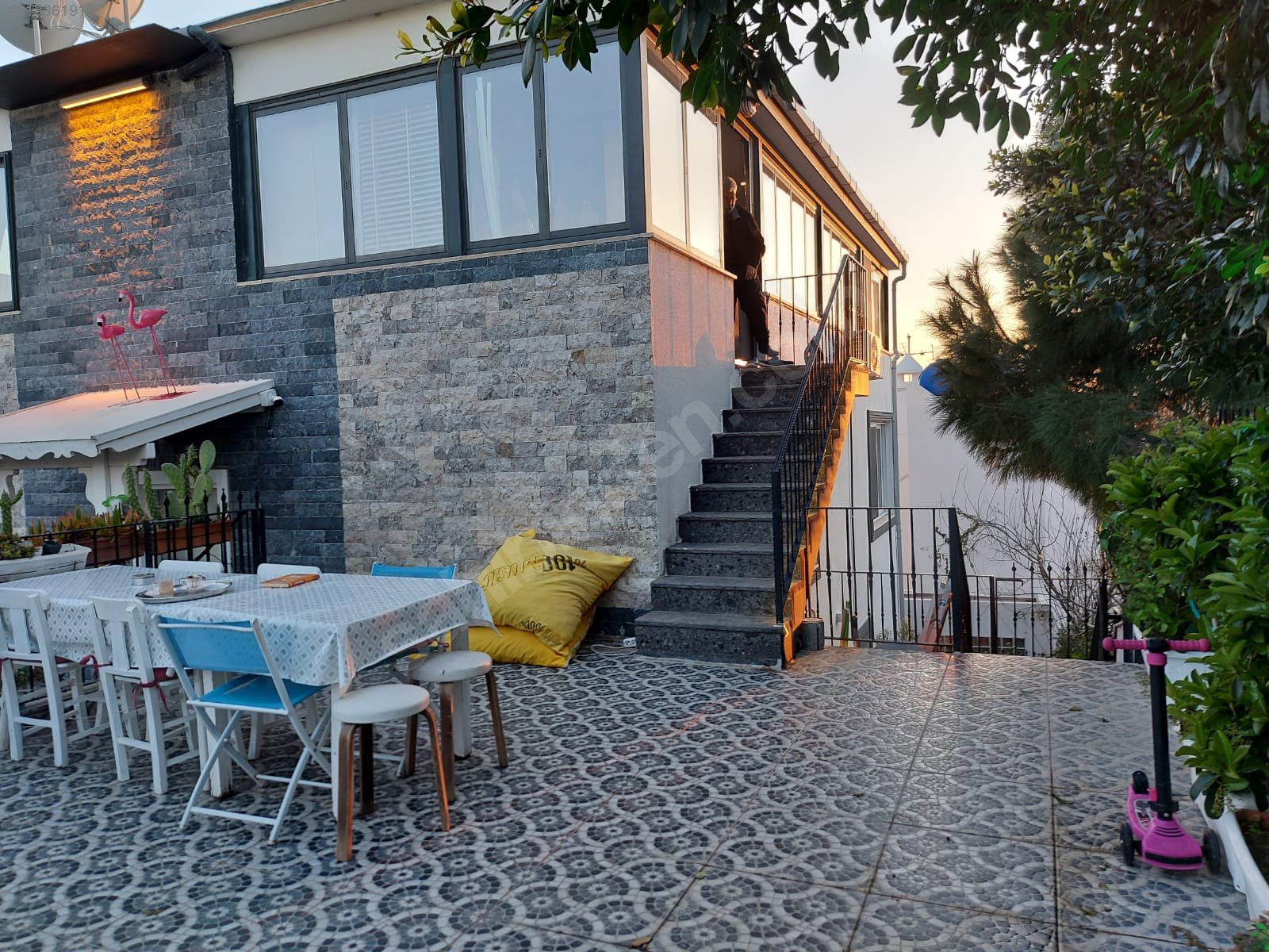 BODRUM BİTEZ�DE DENİZ MANZARALI ŞIK EŞYALI SEZONLUK KİRALIK Kiralık
