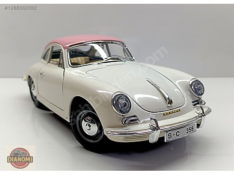 PORSCHE 356B 1961 ブラーゴ　イタリア製 Burago Diecast Model 1:18 Porsche Araba - 1288362062