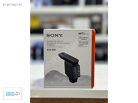 Mikrofon / Sony ECM-B10 Shotgun Mikrofon - SIFIR KAPALI KUTU