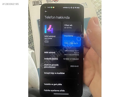 Used & Brand New Items / Cell Phones & Accessories / Cell Phones / Xiaomi / Mi 10 T Pro