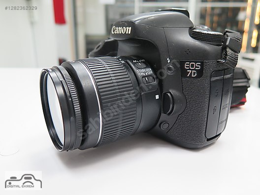 DSLR / Canon / EOS 7D / CANON EOS 7D+18-55 İS LENS at sahibinden