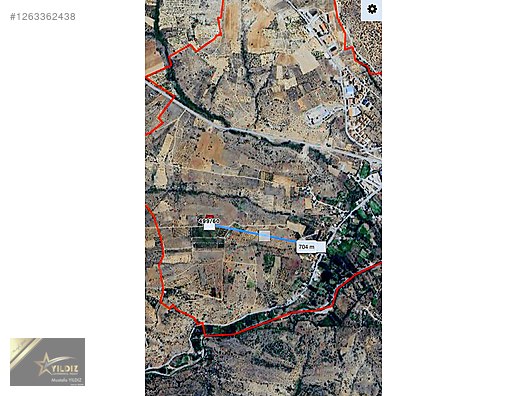 YILDIZ GAYRİMENKUL'DEN BOZKIR ALAN MEVKİSİNDE SATILIK ARSA #1263362438