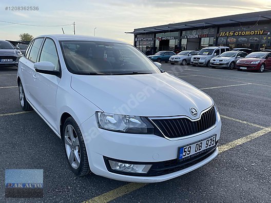 Skoda Rapid 1.4 TDI GreenTec Spaceback Style AK AUTODAN 2015 Skoda rapid OTOMAT K at sahibinden 1208362536
