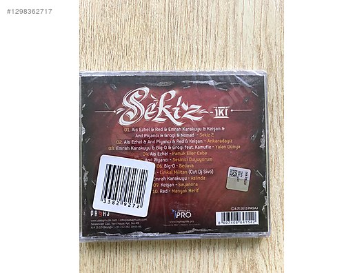 Sekiz - 2(iki) CD Jelatinli - Müzik CD leri Alışverişte İlk Adres