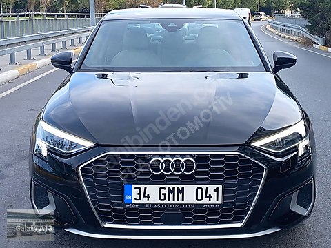 2022 AUDİ A3 SEDAN 35 TFSİ ADVANCED HYBRİD BOYASIZ...