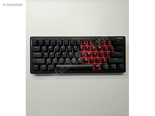 W60 Black Keyboard - Wraith Oyuncu Klavyesi - 1306362958