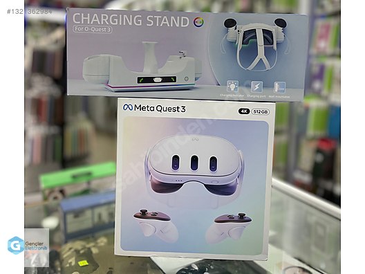 Meta Quest 3 SIFIR - Chargıng Stand - Takas - ÜCRETSİZ KURYE