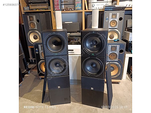 KEF C85 KULE HOPARLORLER - İkinci El KEF Kule Tipi Hoparlör