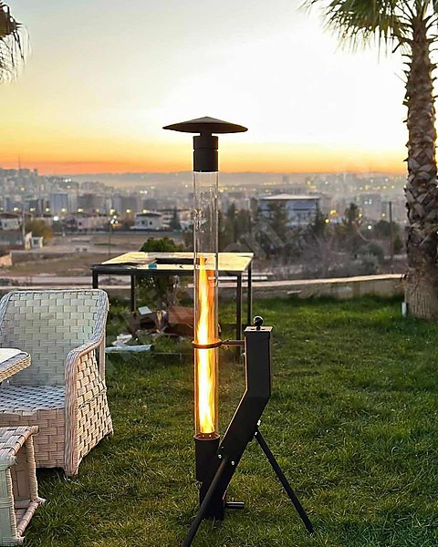 Füze tipi pelet soba