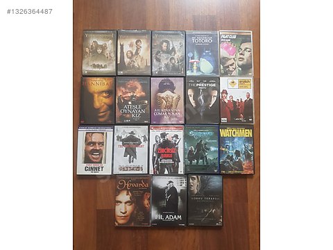 18 adet dvd toplu olarak satılıktır - Toplu Kitap ve Dergi