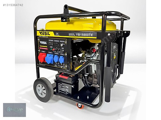 化石　F-3 SIFIR 15 KVA TRİFAZE JENERATÖR ÇİFT SİLİNDİRLİ 2 YIL GARANTİLİ