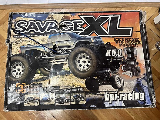 HPI SAVAGE XL BIG BLOCK 5.9 - RC Araçlar Nitro Yakıtlı Araçlar