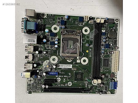HP PRODESK 400 G2 MS-G013 VER:1.0 - Anakart ve Tüm Masaüstü Bilgisayar Parçaları sahibinden.com'da