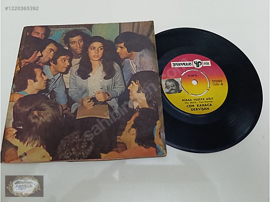 CEM KARACA MOR PERŞEMBE MİRAS YEDİYE AĞIT 45'LİK - Müzik Plakları