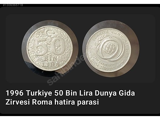 Dünya gıda zirvesi Roma hatırası 50.000 lira sahibinden.comda