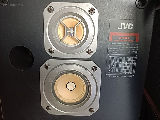 JVC S-PX3 BİR ÇİFT SES SİSTEMİ HOPARLÖRÜ JAPON HARİKASI - İkinci