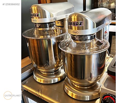 SETÜSTÜ 7 LİTRE PLANET MİKSER 900 WATT ŞENOX MS07 CİMBALİ BAYİİ