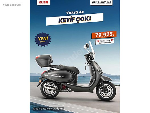 EKERden/KUBA BRILLİANT 26 E 50 CC/ KARTA VADE FARKSIZ 9 AY VADE #1268366081